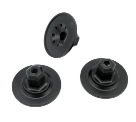Piulita plastic cu guler, clema clips compatibil grupul VAG, Audi VW Skoda Seat Cupra - Img 3