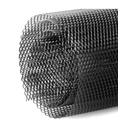 Plasa tuning grila, dimensiune 1.2 x 0.2m, aluminiu, model 10402B - Img 3