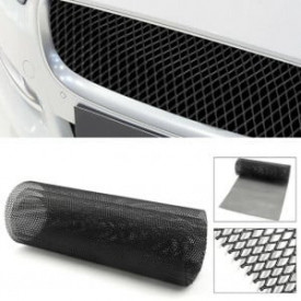Plasa tuning grila, dimensiune 1.2 x 0.2m, aluminiu