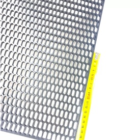 Plasa tuning grila, dimensiune 1.2 x 0.4m, plastic, ochiuri mici - Img 3