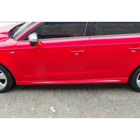 Praguri laterale compatibil cu Audi A3 8V 2012-2019 Sport Design, Produs deteriorat! - Img 2