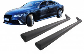 Praguri Laterale compatibil cu AUDI A7 4G (2011-2014) RS7 Design - Img 5