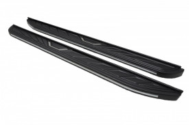 Praguri laterale tip treapta VW TIGUAN II 2016->, BlackLine Design