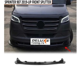 Prelungire bara fata compatibil Mercedes Sprinter 2018->, Negru lucios - Img 10