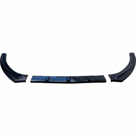 Prelungire bara fata compatibila VW Jetta 2010-2017, negru lucios, 3 piese - Img 4
