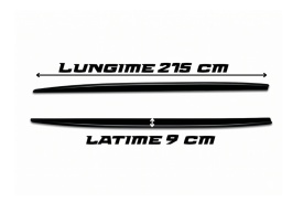 Prelungire praguri laterale compatibile cu BMW seria 5 F10 2010-2017, negru lucios - Img 6