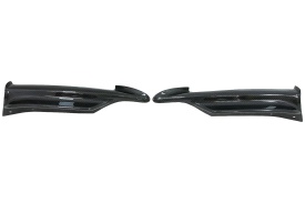 Prelungiri Carbon compatibil cu BMW 3 Series E90 E91 Sedan Touring 2005-2008 pentru Bara Fata M-tech - Img 9