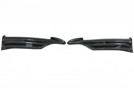 Prelungiri Carbon compatibil cu BMW 3 Series E90 E91 Sedan Touring 2005-2008 pentru Bara Fata M-tech - Img 2