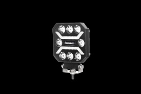 Proiector auto cu LED, universal, 110 x 110 x 37 mm E-mark E9, 27W, 12-24V, pozitie portocalie si rosie - Img 4