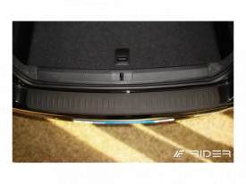 Protectie bara spate, VW Passat B6 2005-2010 Variant, Plastic, culoare negru - Img 4