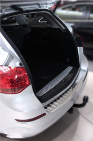 Protectie inox bara spate compatibil Opel Astra J 2012-2015 Combi - Img 5