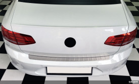 Protectie inox bara spate compatibil VW PASSAT B8 sedan 2015-2019 - Img 2