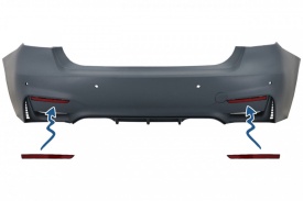 Reflectorizanti Catadioptru compatibil cu BMW Seria 3 F30 2011-2019 doar Bara Spate M3 Design - Img 2