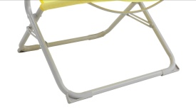 Scaun pliabil pentru camping, plaja, pescuit sau gradina, Outwell Sauntons Lux Sunburst, culoare galben - Img 5