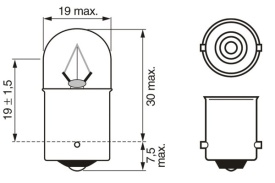Set 10 becuri camion 24V R5W, Bosch Trucklight - Img 3