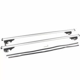 Set 2 Bare portbagaj auto din aluminiu lungime totala 135 cm, deschidere 125 cm - Img 1