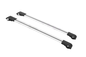 Set 2 bare portbagaj transversale compatibil cu VW Passat B6 B7 2005-2014, Combi, Break, Wingbar, culoare argintiu, cu cheie