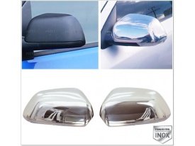 Set 2 Capace cromate de oglinda compatibil SKODA OCTAVIA III 2012-2019, inox - Img 4