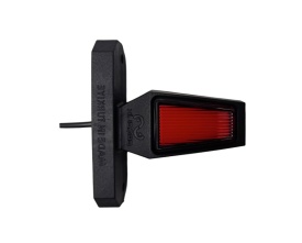 Set 2 Lampi de gabarit universale, cu LED, galben si rosu, 90mm ,12-24V compatibila remorci camioane platforme - Img 3