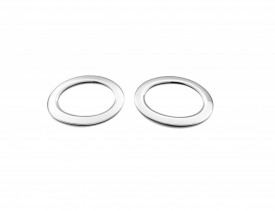 Set 2 ornamente din inox pentru proiectoare RENAULT TRAFIC 2014-> - Img 1