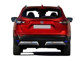Set 2 ornamente inox evacuare compatibil Nissan Qashqai 2017-2021 - Img 3