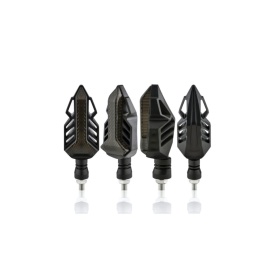 Set 2 semnalizari moto 12V cu functie de lumina de zi alba si semnalizare galbena - Img 3