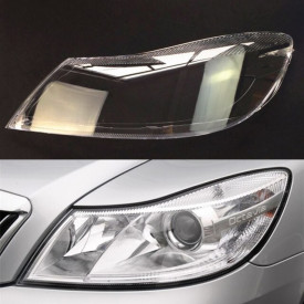Set 2 sticle faruri pentru Skoda Octavia 2 1Z Facelift 2009 - 2013 - Img 2