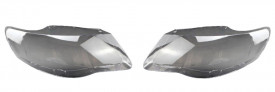 Set 2 sticle faruri pentru Volkswagen Touareg 1 Facelift 2007 - 2010 - Img 1