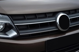 Set 4 Ornamente inox grila compatibil cu VW AMAROK 2010-2016 - Img 4