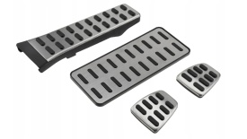 Set 4 ornamente pedale sport compatibil Hyundai IX35 2010-2015, Kia Sportage 2009-2015 cutie manuala