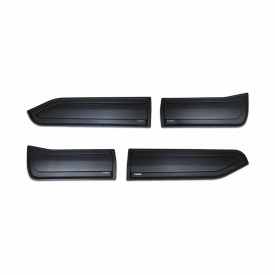 Set 4 Protectii laterale pentru usi compatibile VW Amarok 2023->, plastic ABS, calitate Premium - Img 3