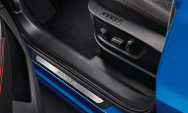 Set 4 protectii praguri din aluminiu compatibil cu DACIA LOGAN 2005-2013, S-Dizayn EDITION Line - Img 3