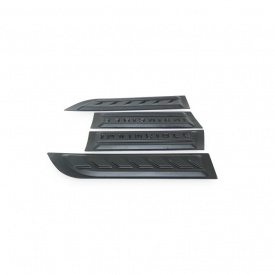 Set 6 Protectii laterale pentru usi compatibile Toyota Hilux 2015-2020, plastic ABS, calitate Premium - Img 2