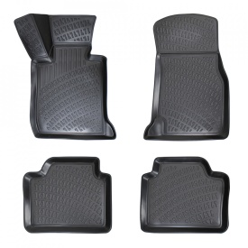 Set covorase auto cauciuc Alfa Romeo Giulietta 2010-> forma tavita - Img 1