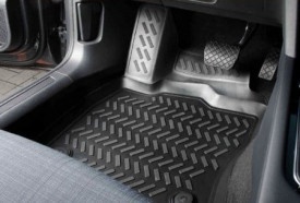 Set covorase auto cauciuc Audi Q5 II 2017-> forma tavita - Img 2