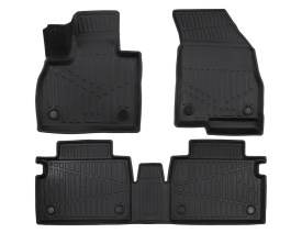Set covorase auto cauciuc Chery Tiggo 7 2025->, forma tavita 3D