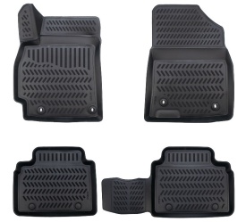 Set covorase auto cauciuc Hyundai Elantra 5 2010-2015 forma tavita