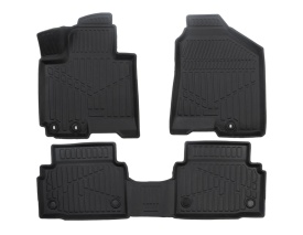 Set covorase auto cauciuc Hyundai IX35 2010-2015, forma tavita 3 D
