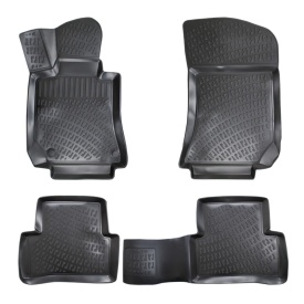 Set covorase auto cauciuc Mercedes Clasa E W212 2009-2016 forma tavita