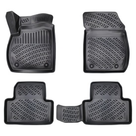 Set covorase auto cauciuc Opel Zafira Tourer C 2011-2019 forma tavita - Img 1