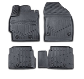 Set covorase auto cauciuc Toyota Auris 2013-2018, forma tavita 3D