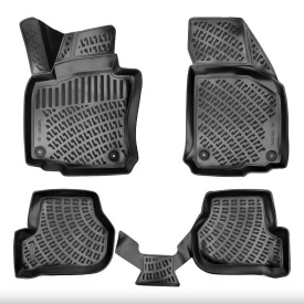 Set covorase auto cauciuc VW Jetta V 2005-2010 forma tavita - Img 1
