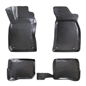 Set covorase auto cauciuc VW Passat B5, B5.5 1996-2005 forma tavita - Img 1