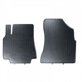 Set covorase auto fata din cauciuc Peugeot Partner 2008-2018, cu 2 locuri