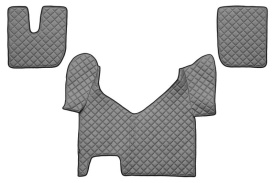 Set covorase camion, piele ecologica compatibil cu compatibile cu IVECO STRALIS 2013-2016, HY-WAY automat Gri