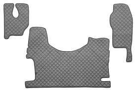 Set covorase camion, piele ecologica compatibil cu MERCEDES ACTROS MP2 / MP3 2008-> Gri AUTOMAT