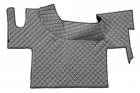 Set covorase camion, piele ecologica compatibil cu RENAULT T 2014-> Gri, podea dreapta - Img 1