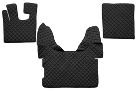 Set covorase camion, piele ecologica DAF XF106 2012-> euro 6 Negru AUTOMATA - Img 4