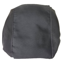 Set huse auto pentru scaune compatibile AUDI A3 8P 2003-2012, 5 locuri, material textil, negru, Lichidare de stoc!