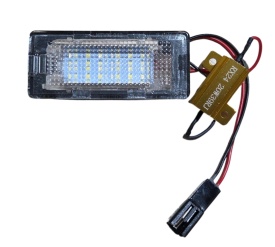 Set Lampi numar led compatibil cu VW GOLF 6 Plus 2009->, Golf 6 Variant, Jetta 2011-2018, Passat B7 Variant, Sharan 2011->, Touran 2011->, Touareg 2011-2018, Tiguan, Caddy, T6, ID4, Sportsvan - Img 6